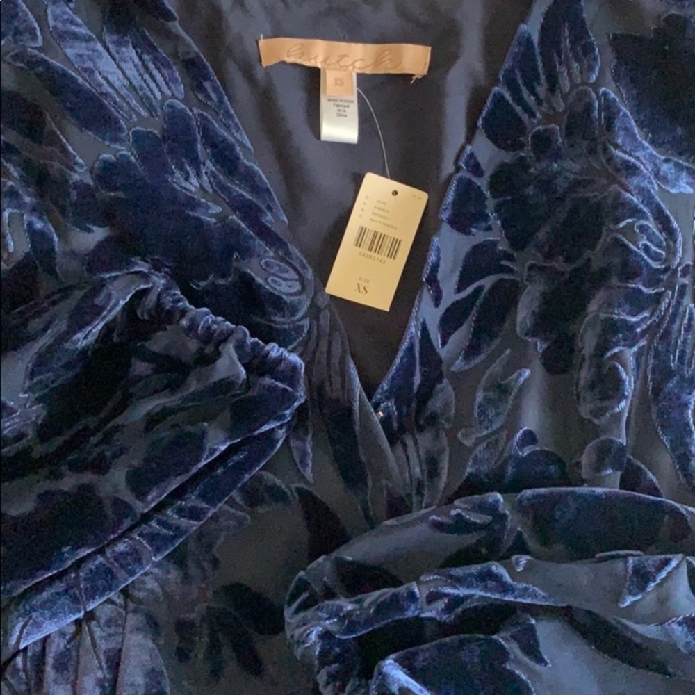 Anthropologie Daniella Velvet Maxi Dress - Picture 4 of 7